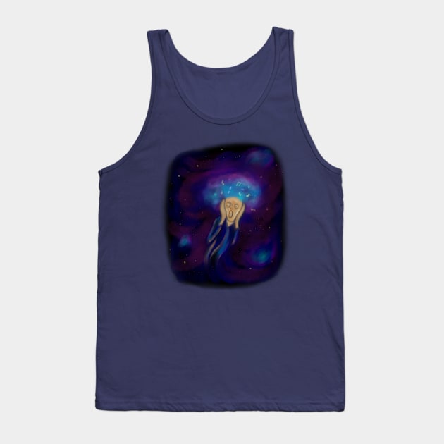 Music Scream Tank Top by KittenKirby